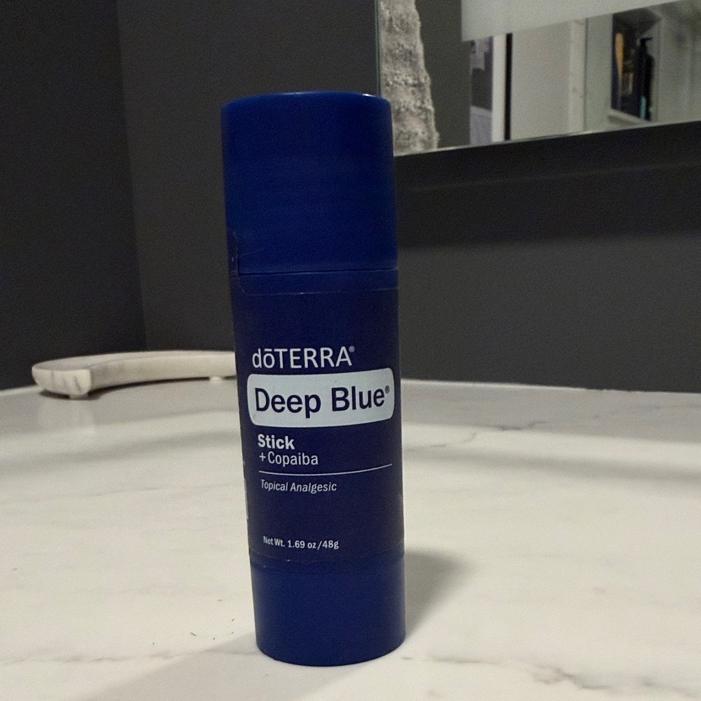 Doterra Deep Blue Stick Pain Relief - Solid Blue Tube